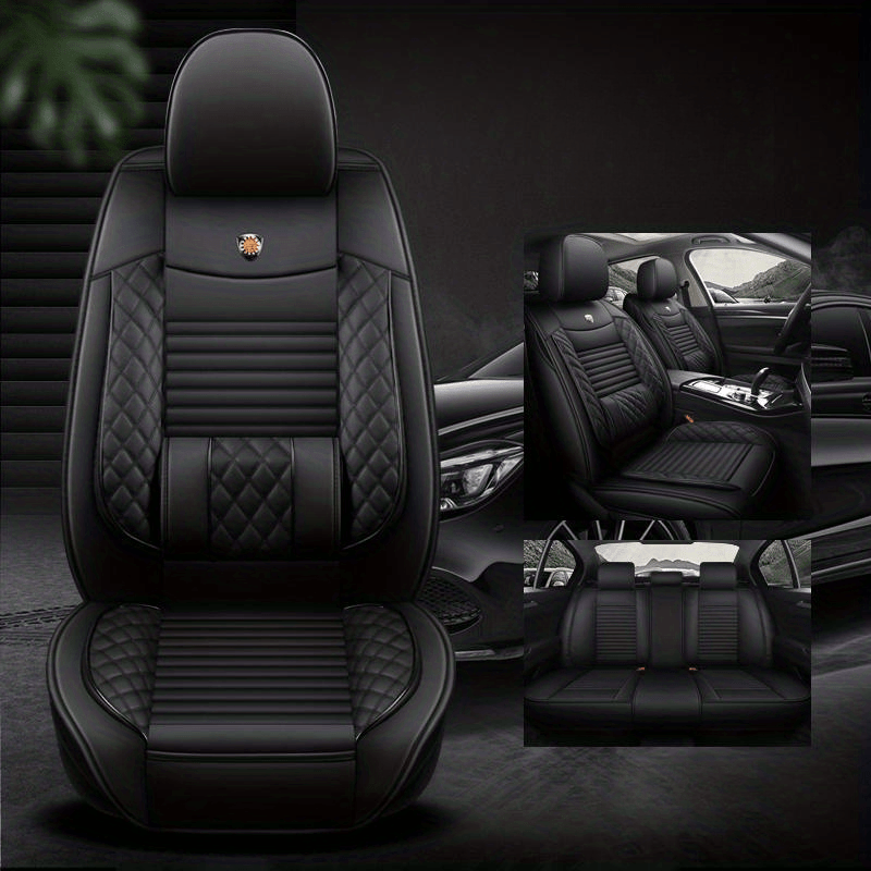 High-end 5 Seat Covers Universal Full Covered Car Seat Protectors