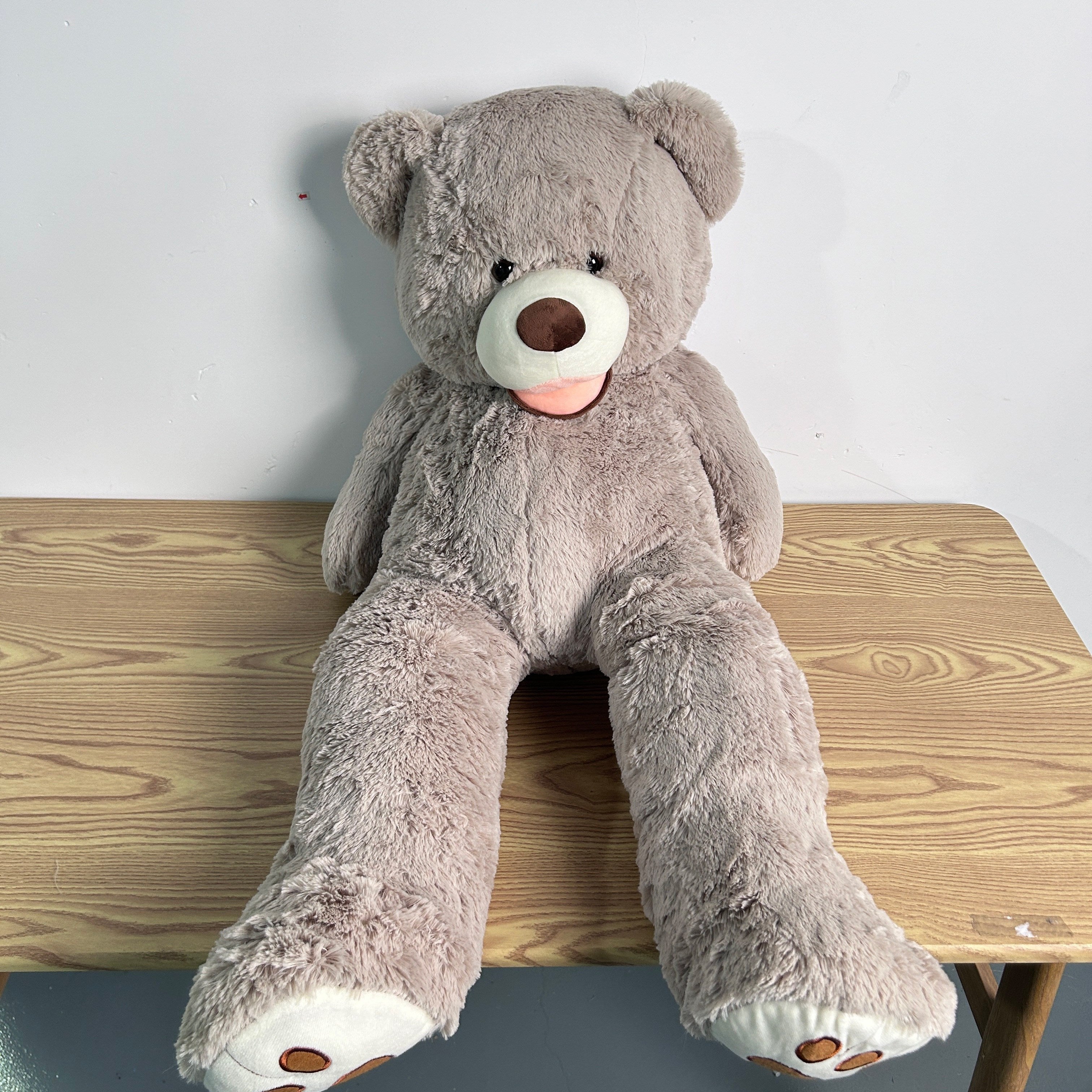Large Plush Teddy Bear 37.4in Soft Polyester Cartoon Kids Home Decor Party Favor