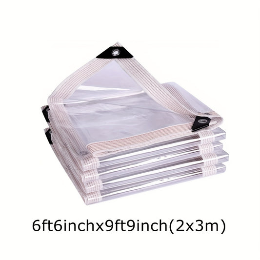 Clear Waterproof Tarp Snowproof & Rainproof PE Tarpaulin Cover