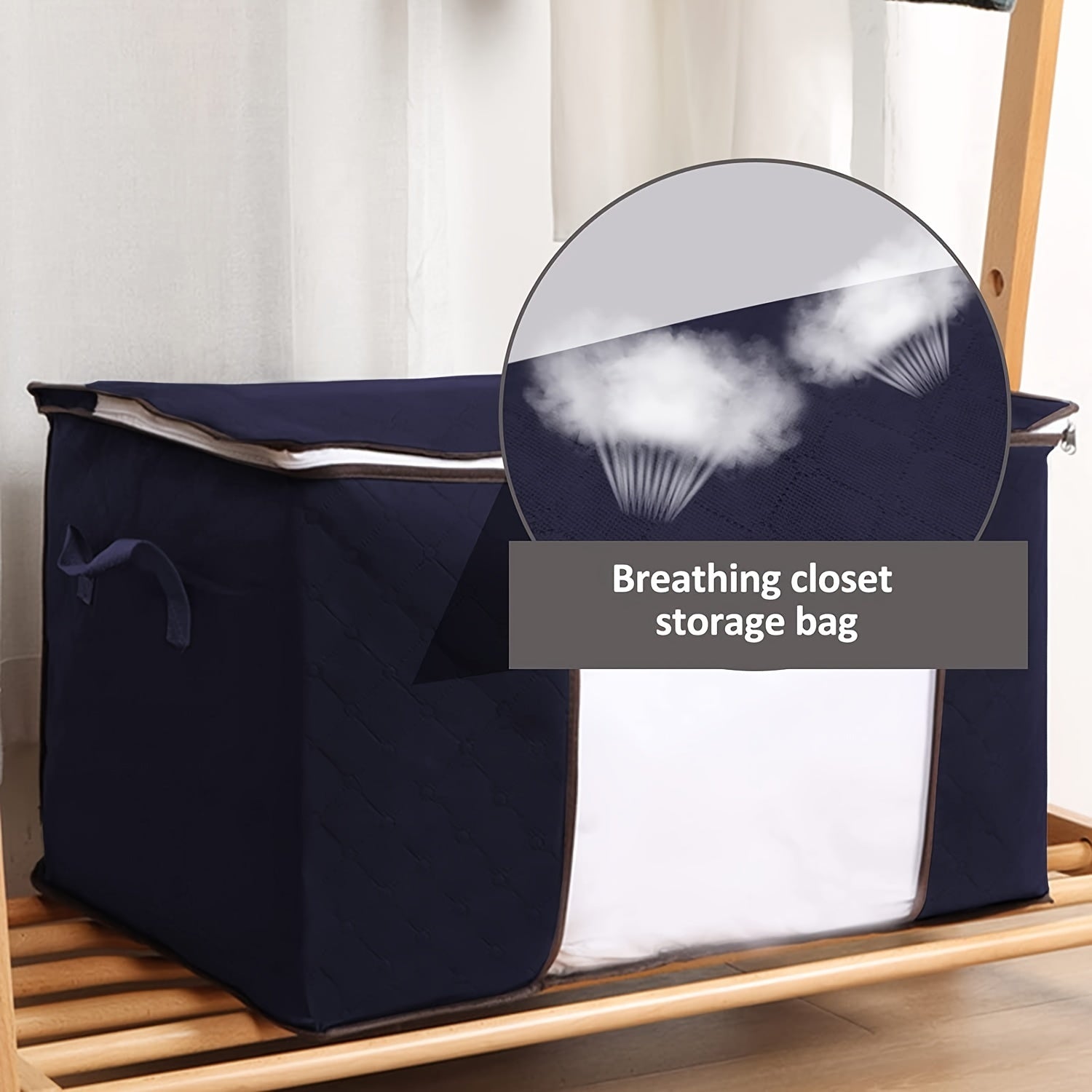 Large Storage Bag for Clothes, Shoes, Toys - Travel & Home Organizer