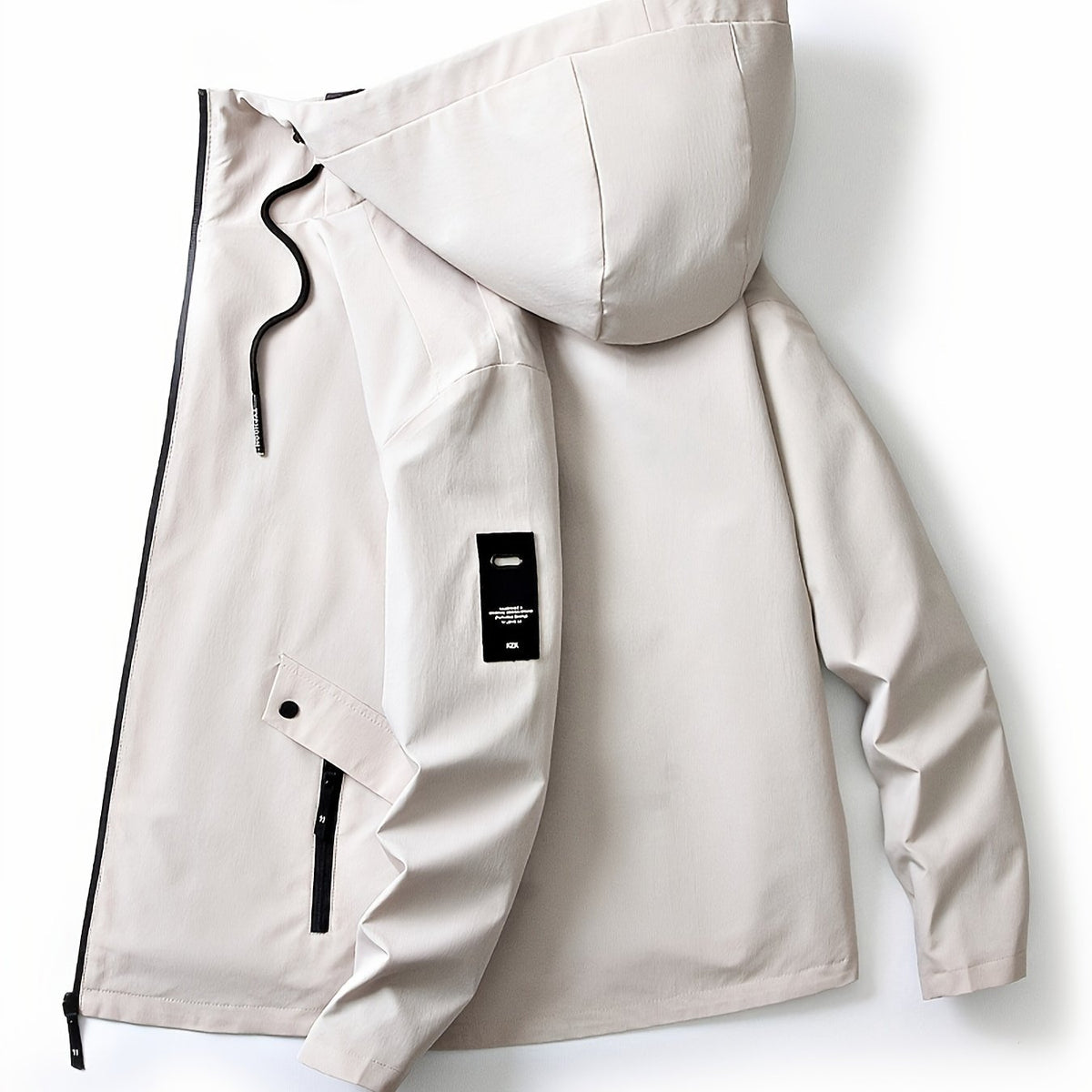 Men's Classic Hooded Windbreaker Jacket