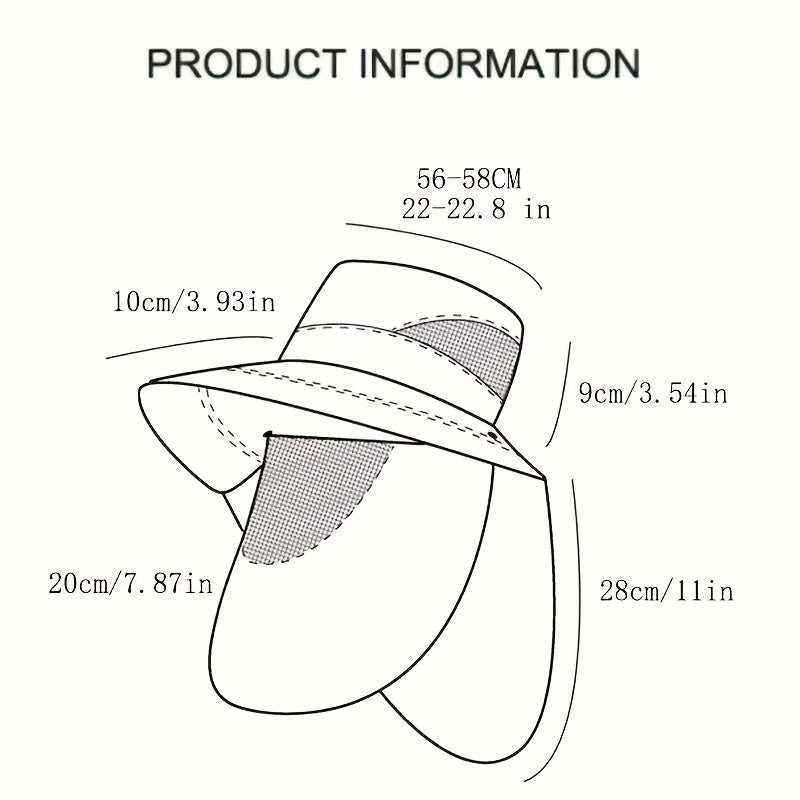 Outdoor Sunscreen Quick-drying UV Protection Hat for Fishing
