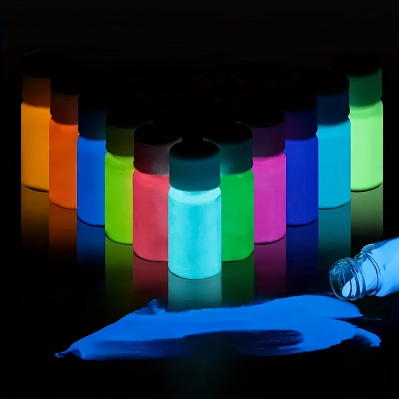 12 Color Glow In The Dark Powder Epoxy Resin Dye Pigment