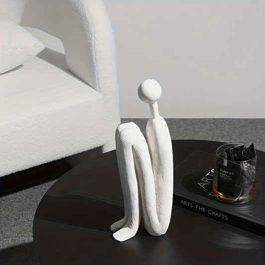 Minimalist Study Bookshelf Abstract Figure Ornaments