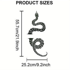 1 Set PET Snake Stencils 300x300mm with Art Paint Brushes