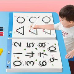 48 Page Kids' Drawing and Writing Kit with Erasable Pen
