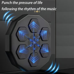 Wall Mounted Music Boxing Pad USB Charging Boxing Target