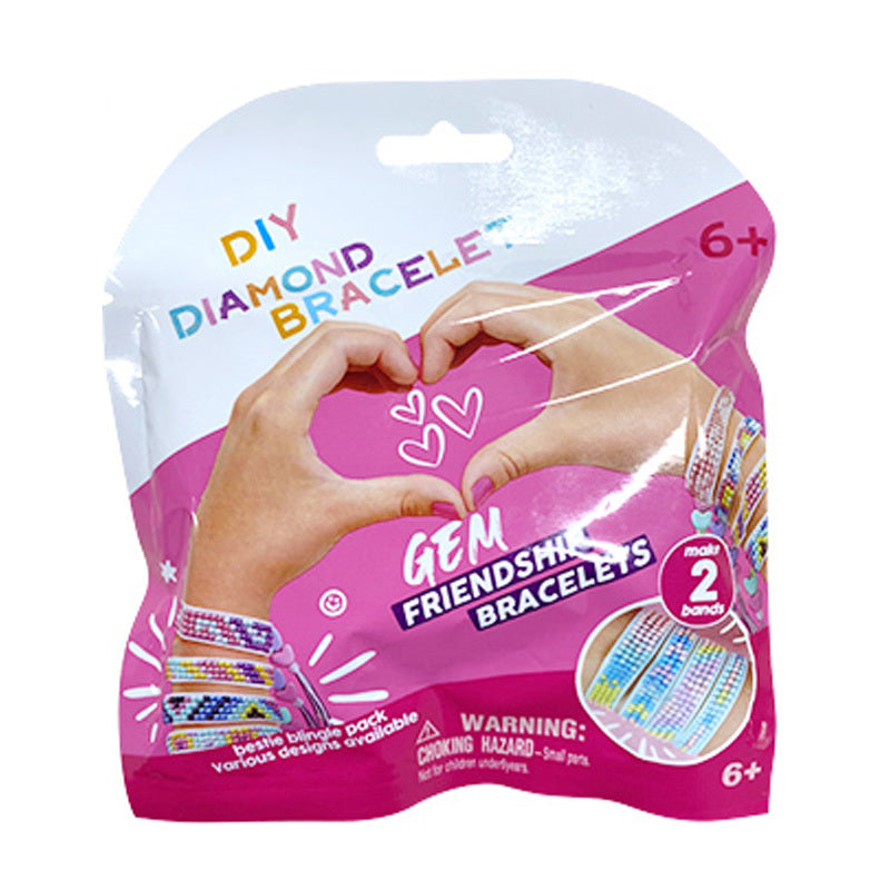 DIY Colorful Dot Drilling Bracelet Kit for Kids