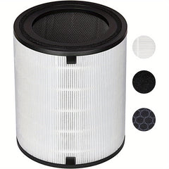 H13 True HEPA & Carbon Air Filter Set - Clean Air & Reduce Allergens/Odors