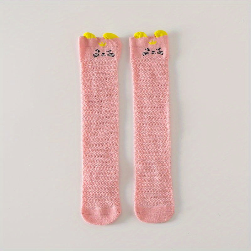 2pairs Baby Girls Animal Over The Knee Socks