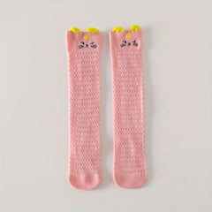2pairs Baby Girls Animal Over The Knee Socks