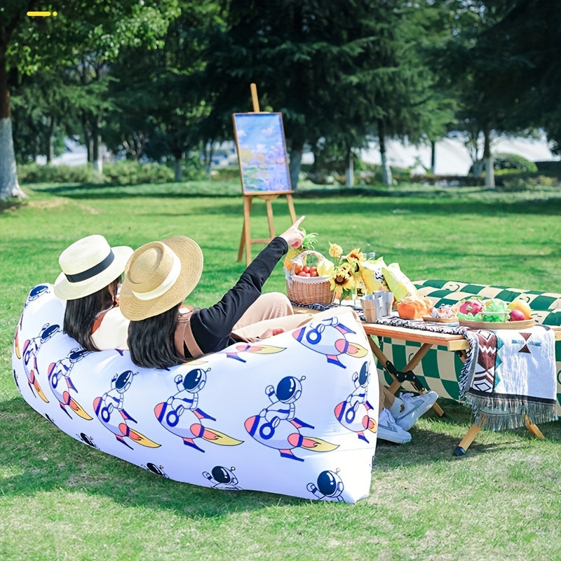 Portable Inflatable Sofa for Beach, Park, Grassland - Relax in Comfort Anywhere