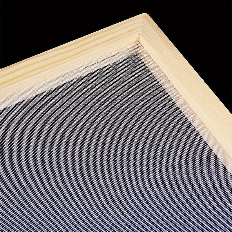 A5 Wooden Paper Making Screen & Frame Set for DIY Craft - 2 Pack