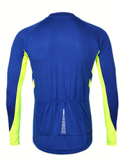 Quick Drying Men's Cycling Jersey with Pocket