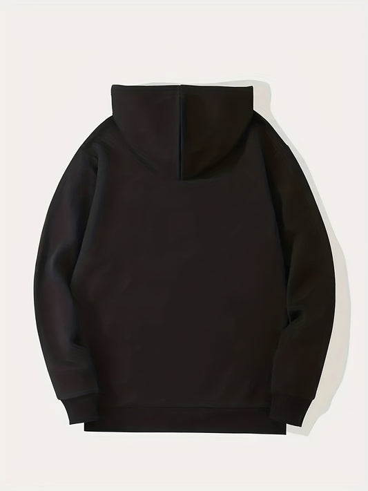 Men's Monster Graphic Hoodie Casual Stretch Breathable Hooded Sweatshirt