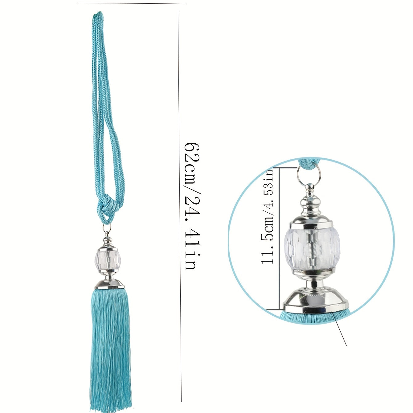 Modern Curtain Buckle Strap Hanging Ball DIY Accessories