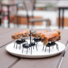 12pcs Animal Food Picks Fruit Toothpicks Bento Lunch Decor