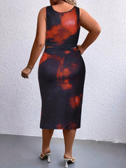  Tie Dye Tank Top & Skirt Set