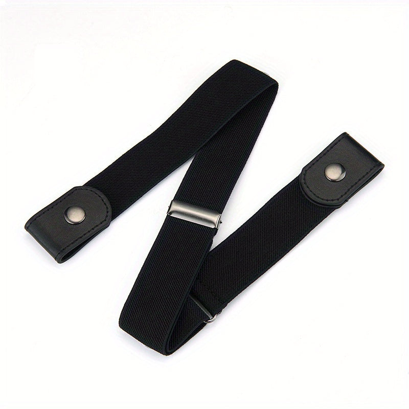 Adjustable Invisible Belt Elastic No Buckle Jeans Pants Belt