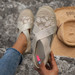 Women's Cut out Mesh Slip On Shoes Lightweight