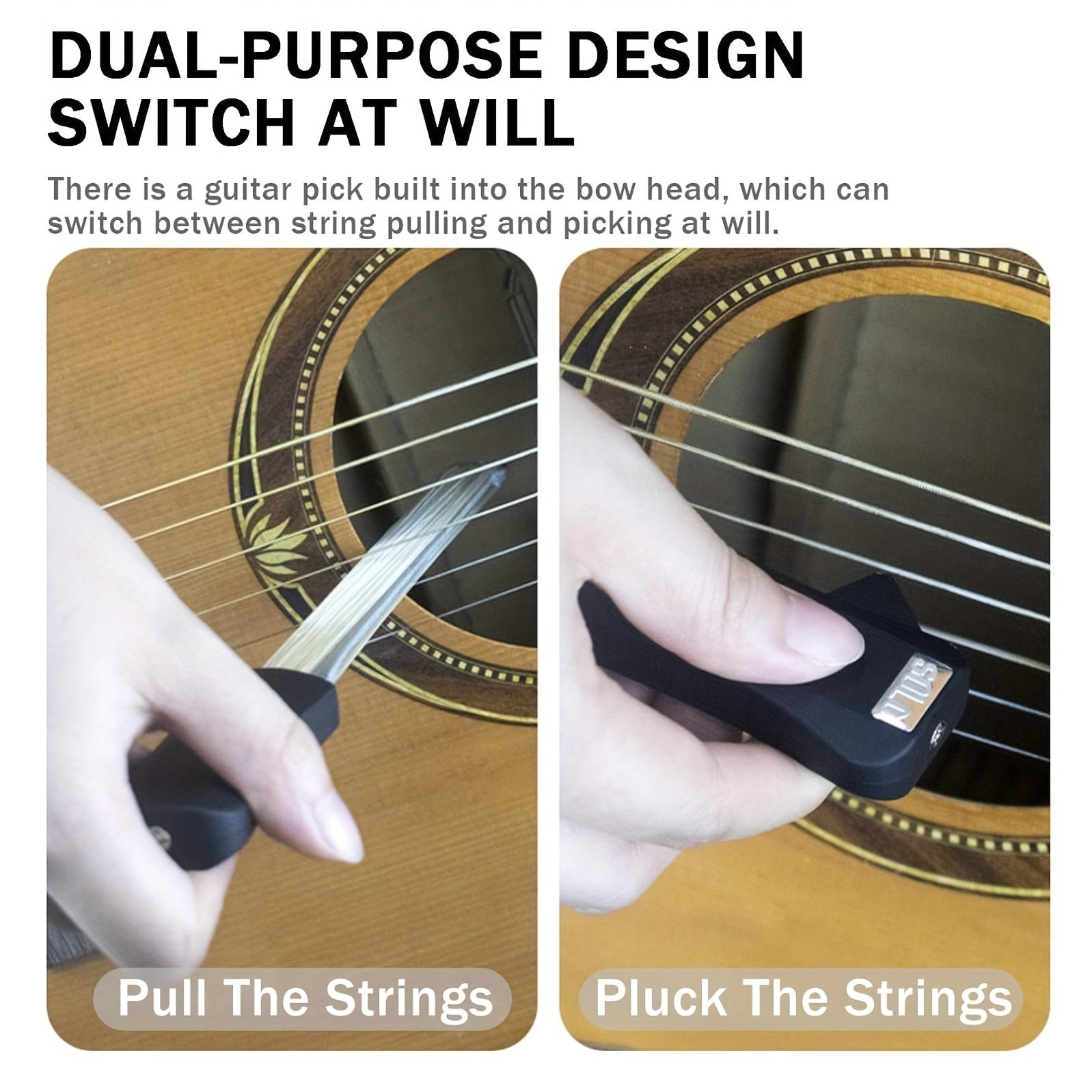 Bow Folk Classical Guitar Playing Tuning Pick