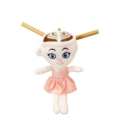 Tralalero Tralala Plush Toy Anime Coffee Lady Keychain Stuffed Animal