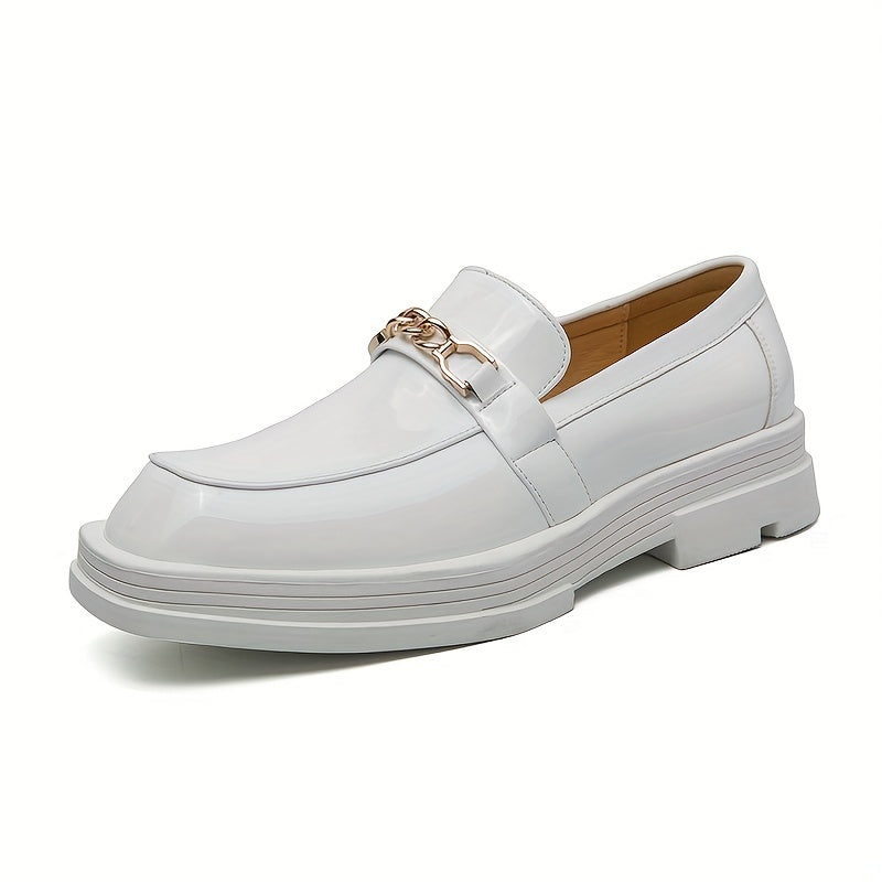 Women's Square Toe Loafers Slip On Soft Sole Shoes