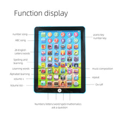 Mini Tablet Learning Toy for Kids English Early Education Touch Reader