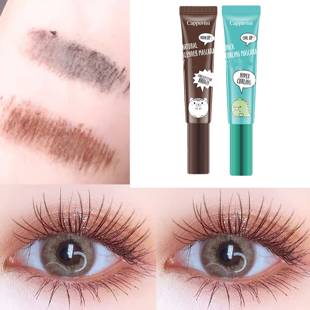 Brown Mascara Curling Waterproof Lashes Extension Makeup
