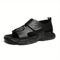 Men's Hook And Loop Sandals Non Slip Open Toe Shoes