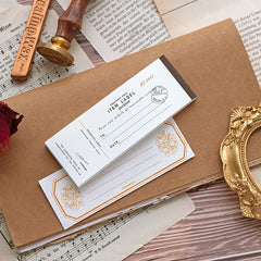 50 Pcs Berwick Manor Message Notepad Notes Paper Pack