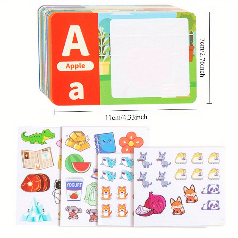 Alphabet Cognitive Paper Toys Desktop Drawing Books