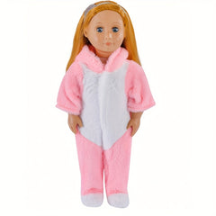 Plush Rabbit Four Jumpsuit Doll Coat - Holiday Gift