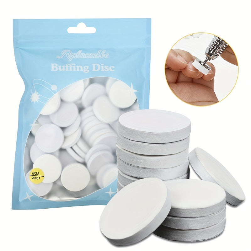 Nail Buffing Self Adhesive Sandpaper Polishing Files Sanding Pads