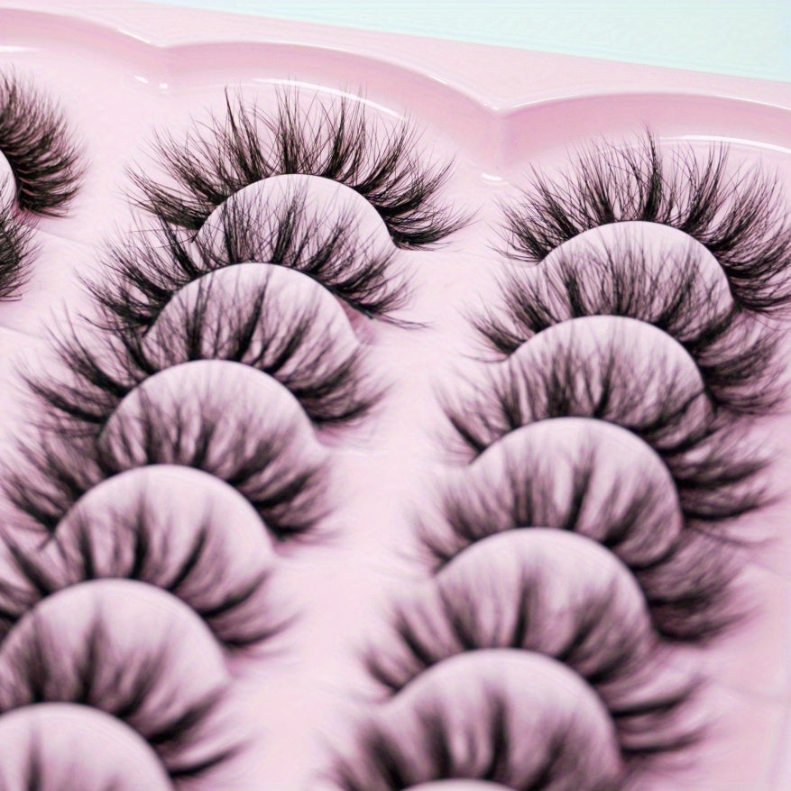 20 Pairs Natural Look Criss Cross False Eyelashes