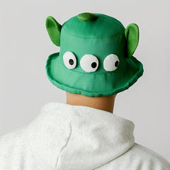 Three Eye Monster Bucket Hat Sun Protection Basin Hat For Man