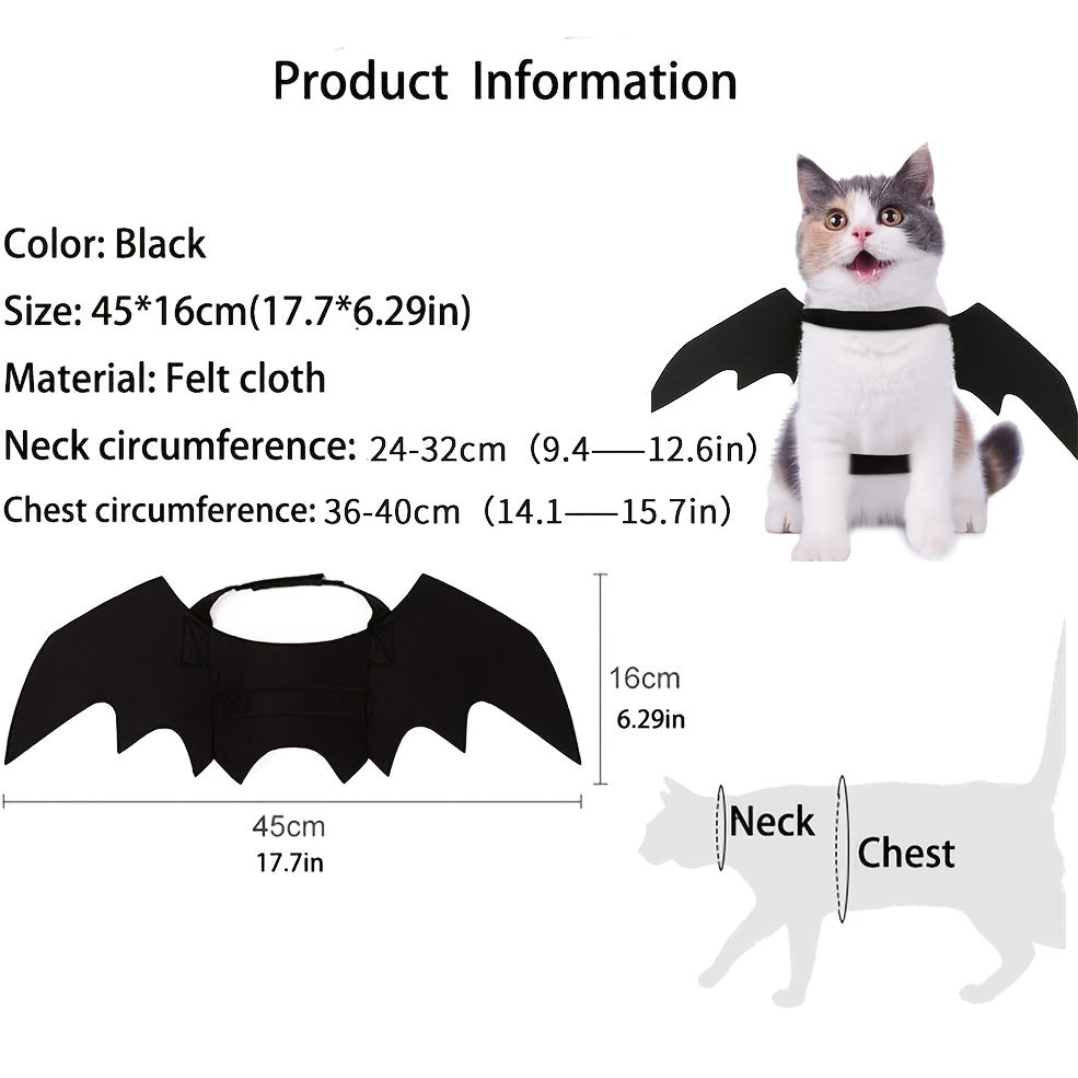Adorable Bat Wings for Your Pet this Halloween