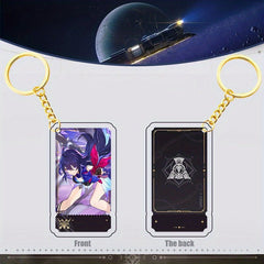 Anime Game Keychain Pendant Cartoon Acrylic Figure Collection Impacte Toys