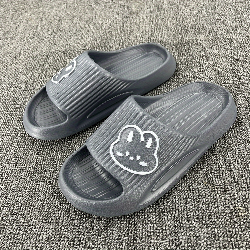 Men's Rabbit Bunny Slides Non Slip Walking Shoes