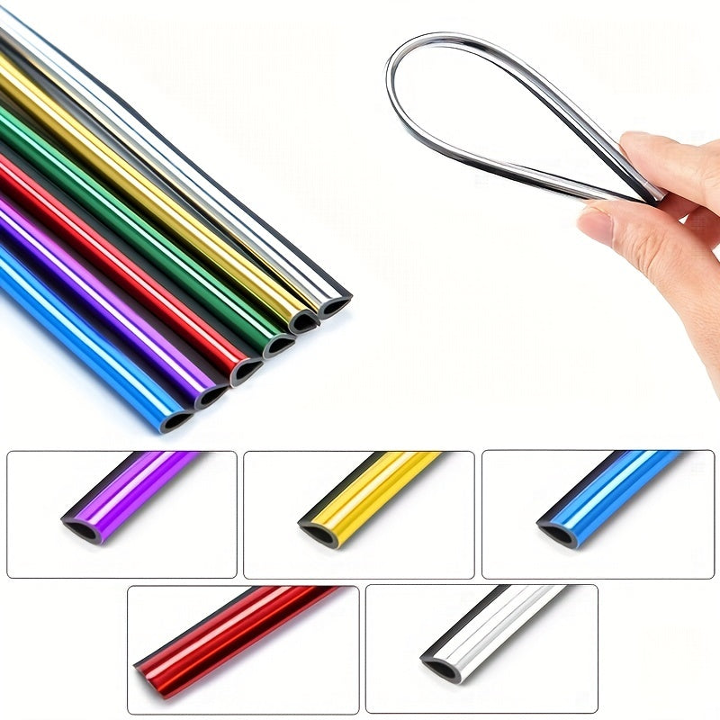 10PCS Car Air Conditioner Outlet Decorative Moulding Trim Strips