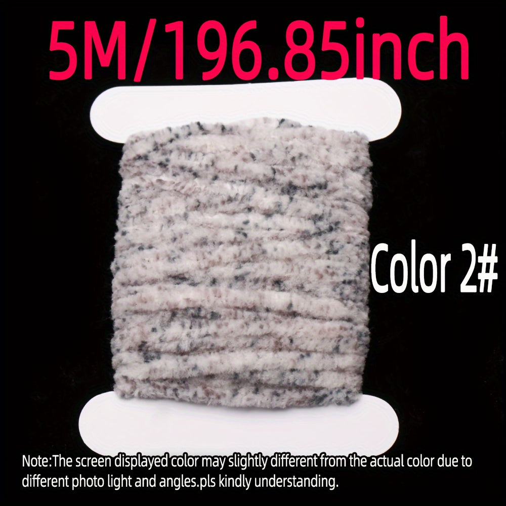 5M Rayon Chenille Yarn Fishing Fly Tying Material