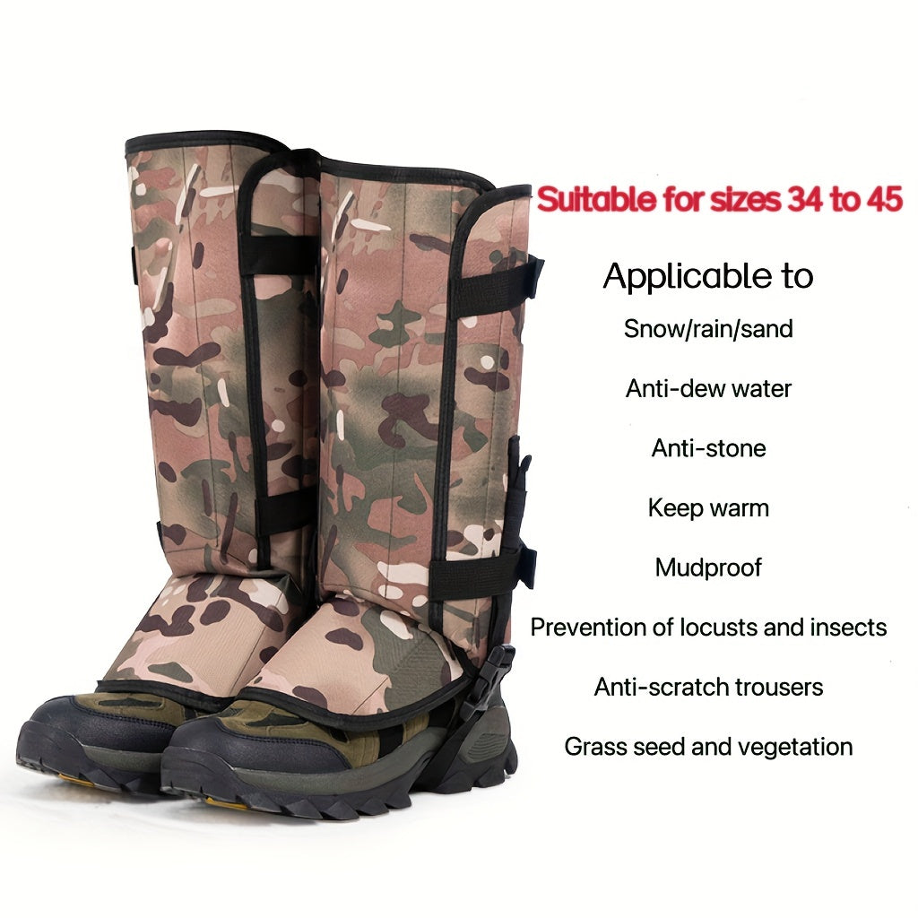 Unisex Snowproof Windproof Leg Protector for Outdoor Activities