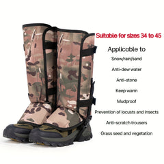 Unisex Snowproof Windproof Leg Protector for Outdoor Activities