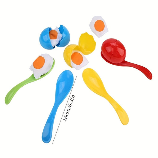 Egg And Spoon Race Game Set For Kids
