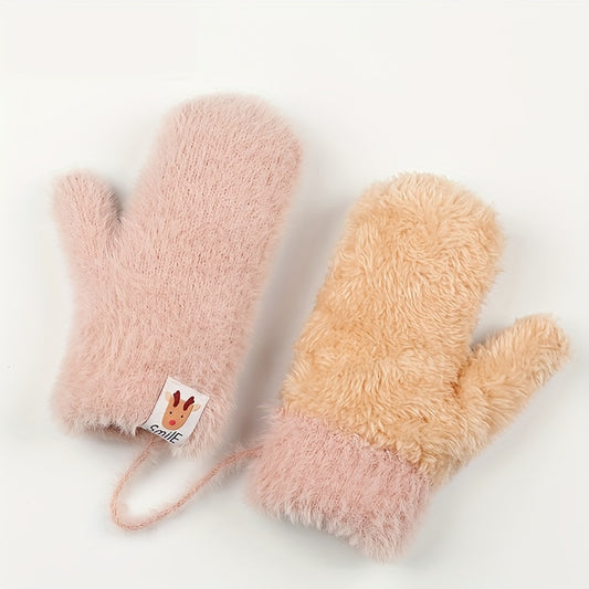 Kids Skiing Gloves Winter Warm Outdoor Sports Gloves