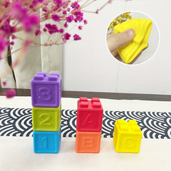 6pcs Building Block Toy - Stacking Fun Early Education Toy