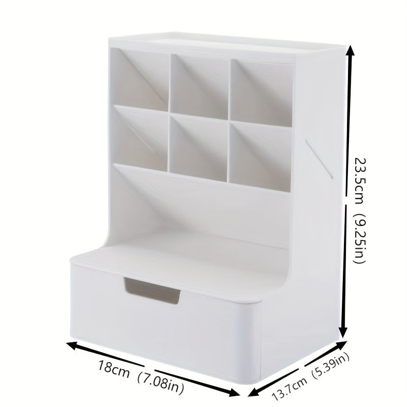 Plastic Makeup Storage Case Desk Organizer