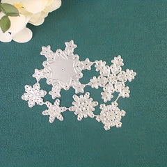 Christmas Die Cuts Card Snowflake Metal Cutting Dies Holiday Decoration