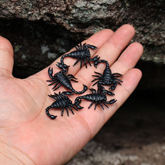 Realistic Scorpion Prank prop Lifelike Venomous Scary Sharp Pedipal