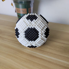 Mini Building Blocks Football Model Assembly Fun Gift Blocks